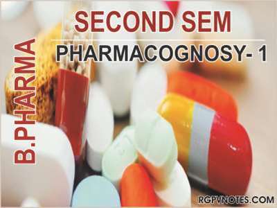 PHARMACOGNOSY 1