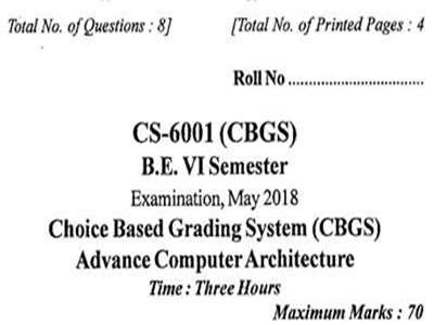btech-cs-6-sem-advance-computer-architecture