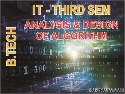 btech-it-3-sem-analysis-and-design-of-algorithm