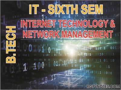 btech-it-6-sem-internet-technology-and-network-management