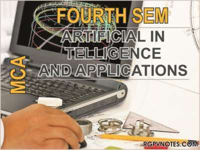 ARTIFICIAL INTELLIGENCE AND APPLICATIONS 