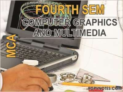 COMPUTER GRAPHICS AND MULTIMEDIA 