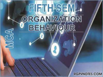 ORGANIZATION BEHAVIOUR 